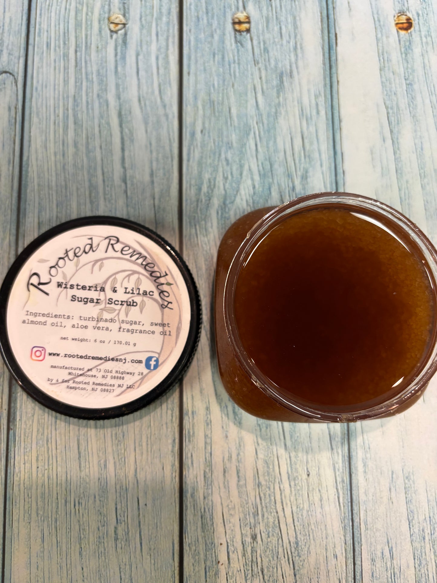 Wisteria & Lilac Sugar Scrub