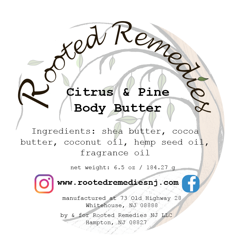 Citrus & Pine Body Butter